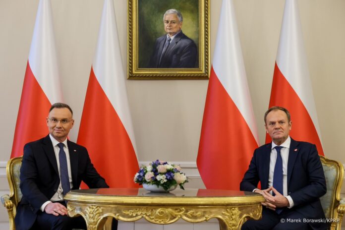 Andrzej Duda and Donald Tusk
