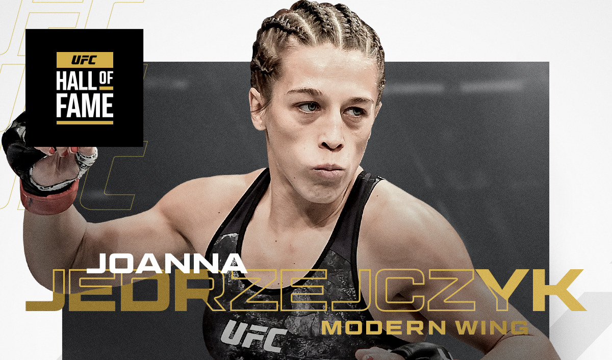 Joanna Jedrzejczyk Named to UFC Hall of Fame Class of 2024