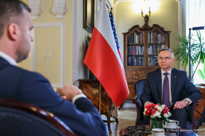 President of Poland Andrzej Duda