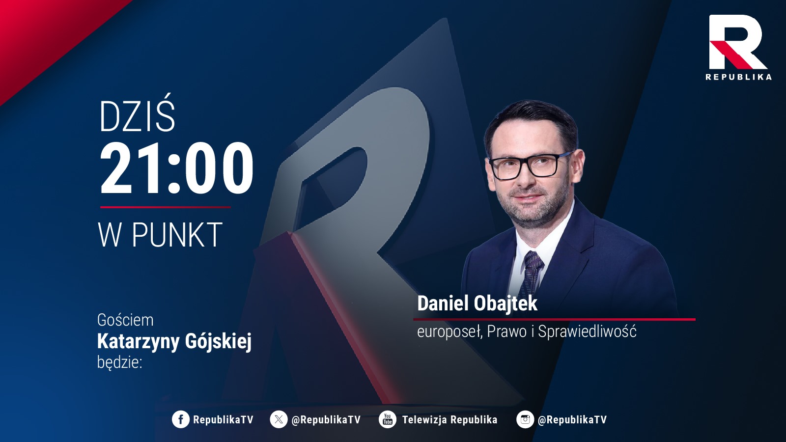 Daniel Obajtek on Telewizja Republika