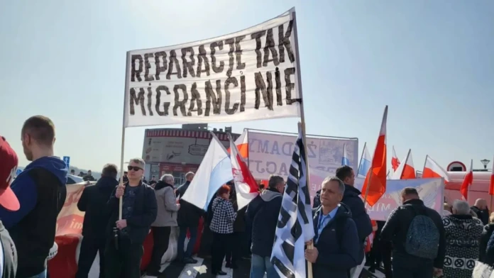 Large Protest in Słubice: “Stop Germany from Flooding Poland with Migrants”