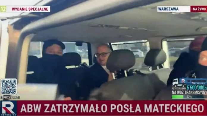 The Internal Security Agency (ABW) detained Dariusz Matecki, a member of the Sejm of the Republic of Poland. He was on his way to the prosecutor's office!