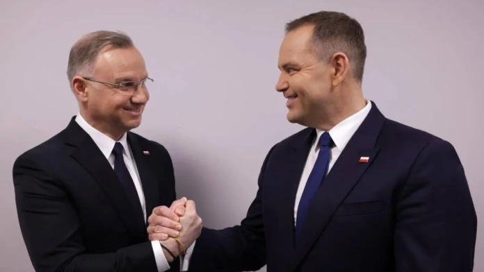 Andrzej Duda and Karol Nawrocki