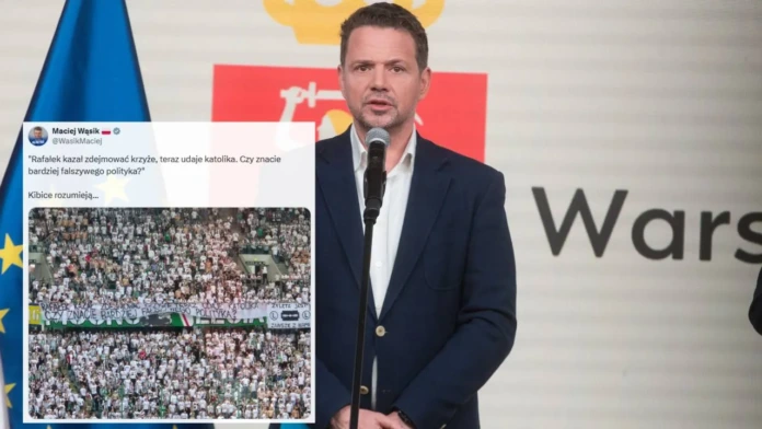 Football Supporters Do Not Forgive Trzaskowski: Another Banner Displayed at the Legia Match