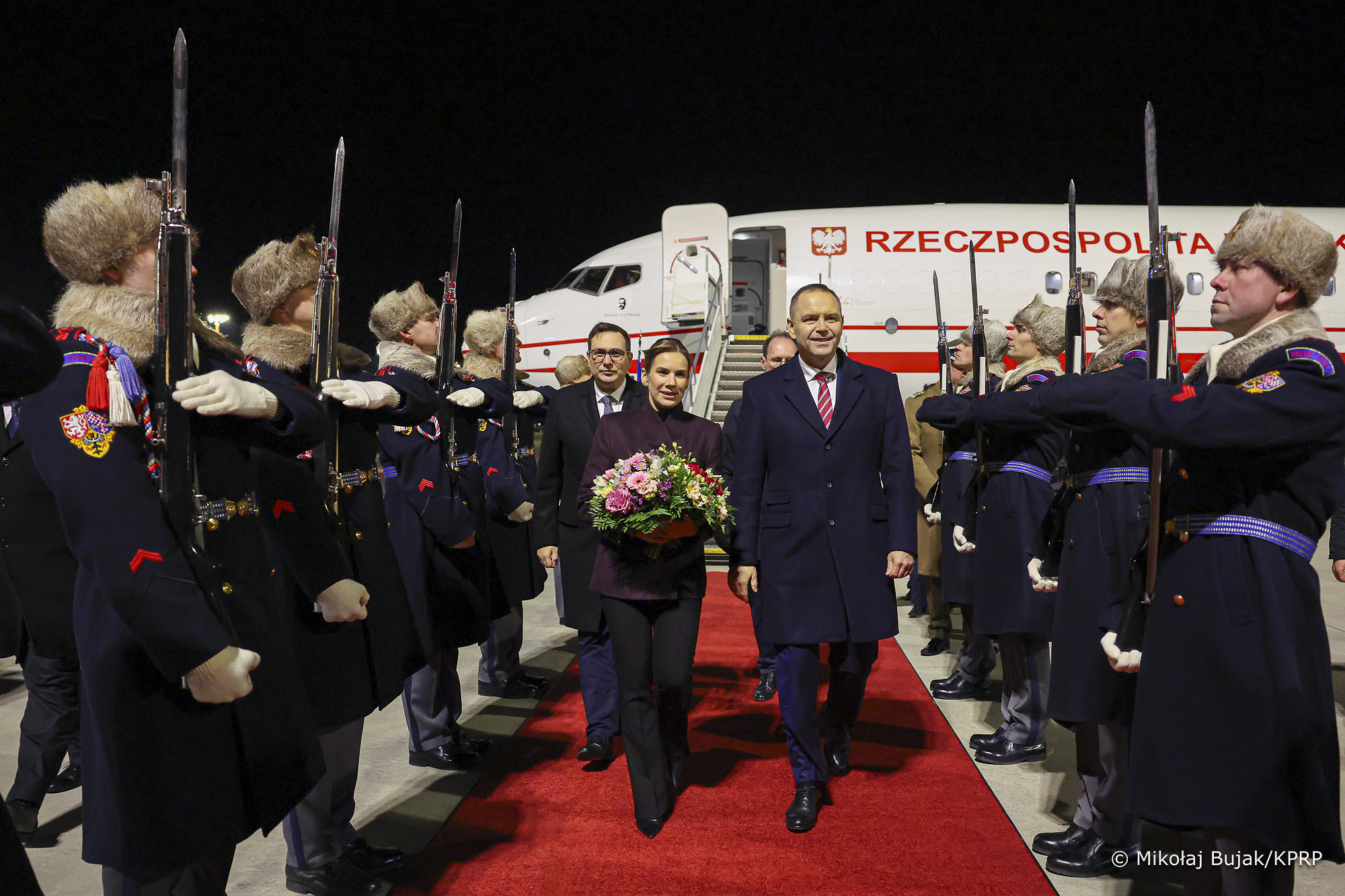 Polish President Karol Nawrocki visited Czech Republic