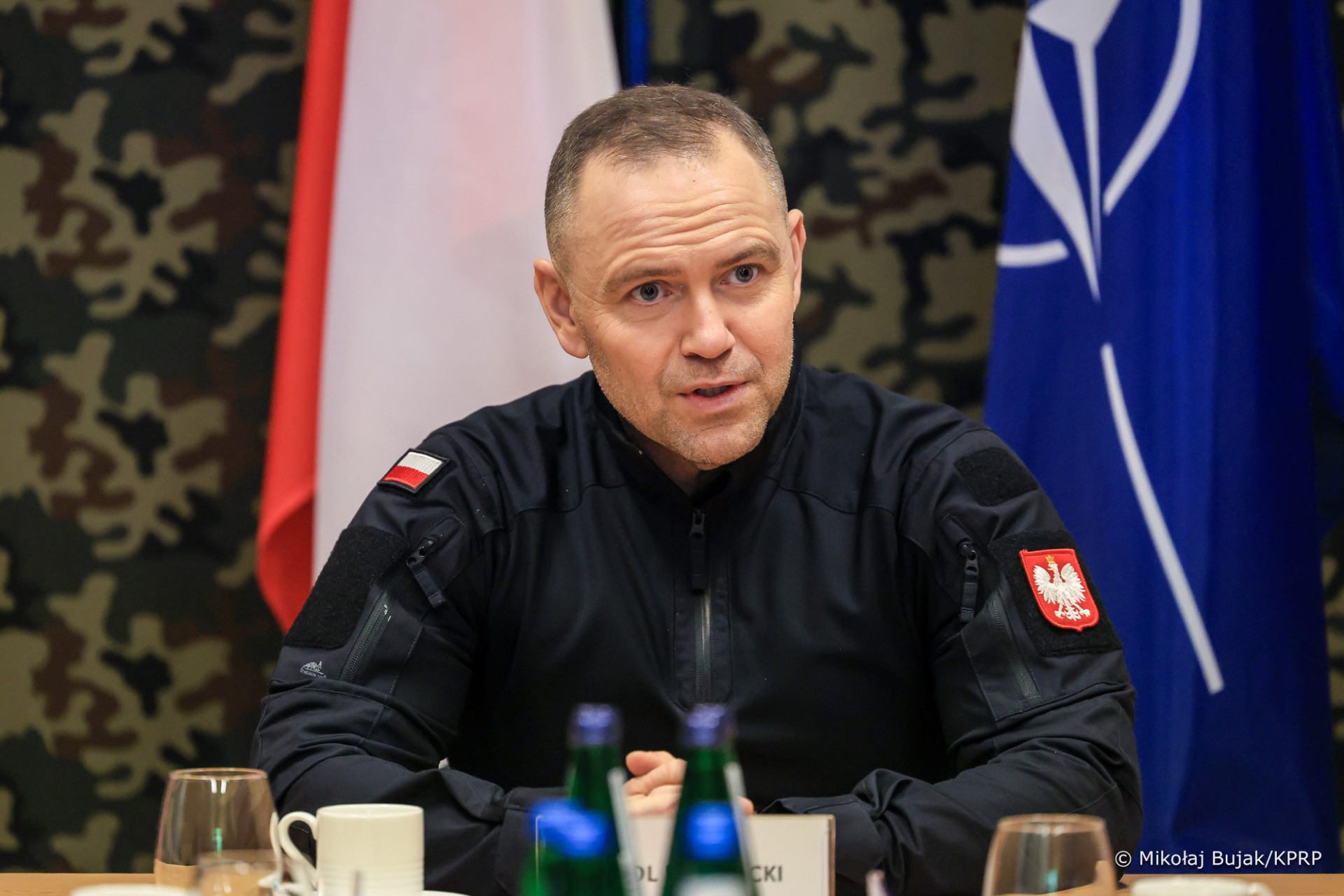 Karol Nawrocki in Jasionka