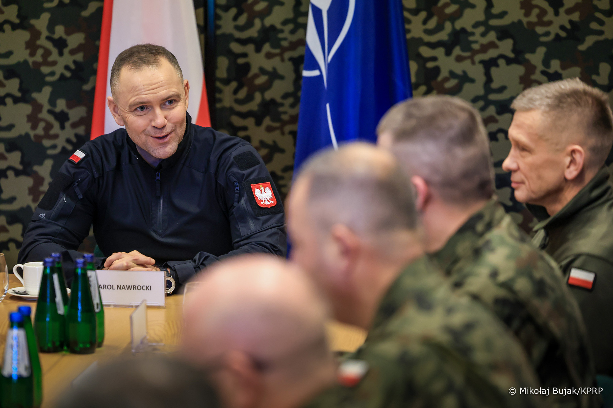 Karol Nawrocki in Jasionka