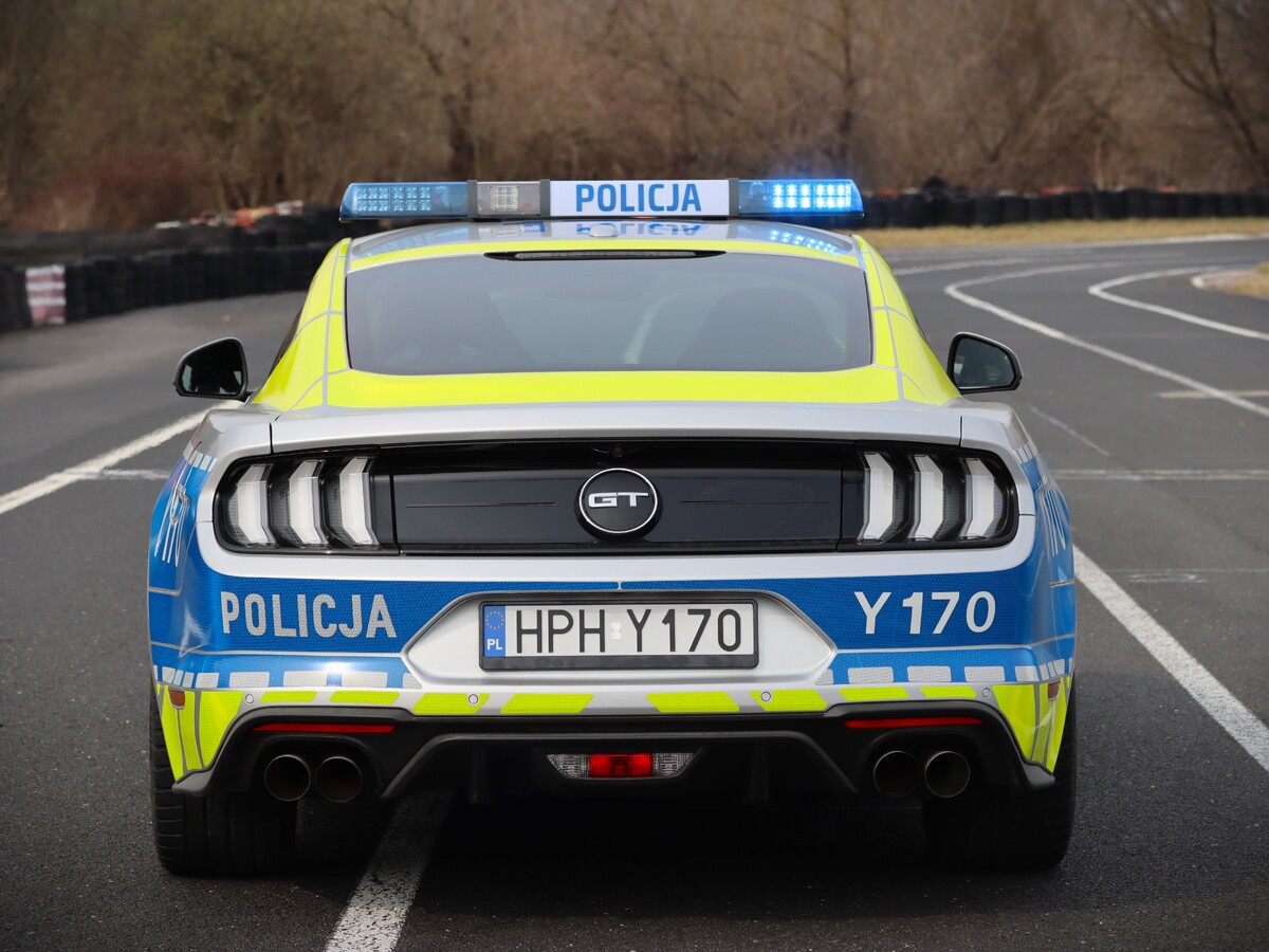The eight-year-old Ford Mustang is equipped with a 5.0-liter V8 engine producing 450 hp (331 kW). According to the manufacturer, it accelerates from 0 to 100 km/h in under 5 seconds, with a top speed of 249 km/h.