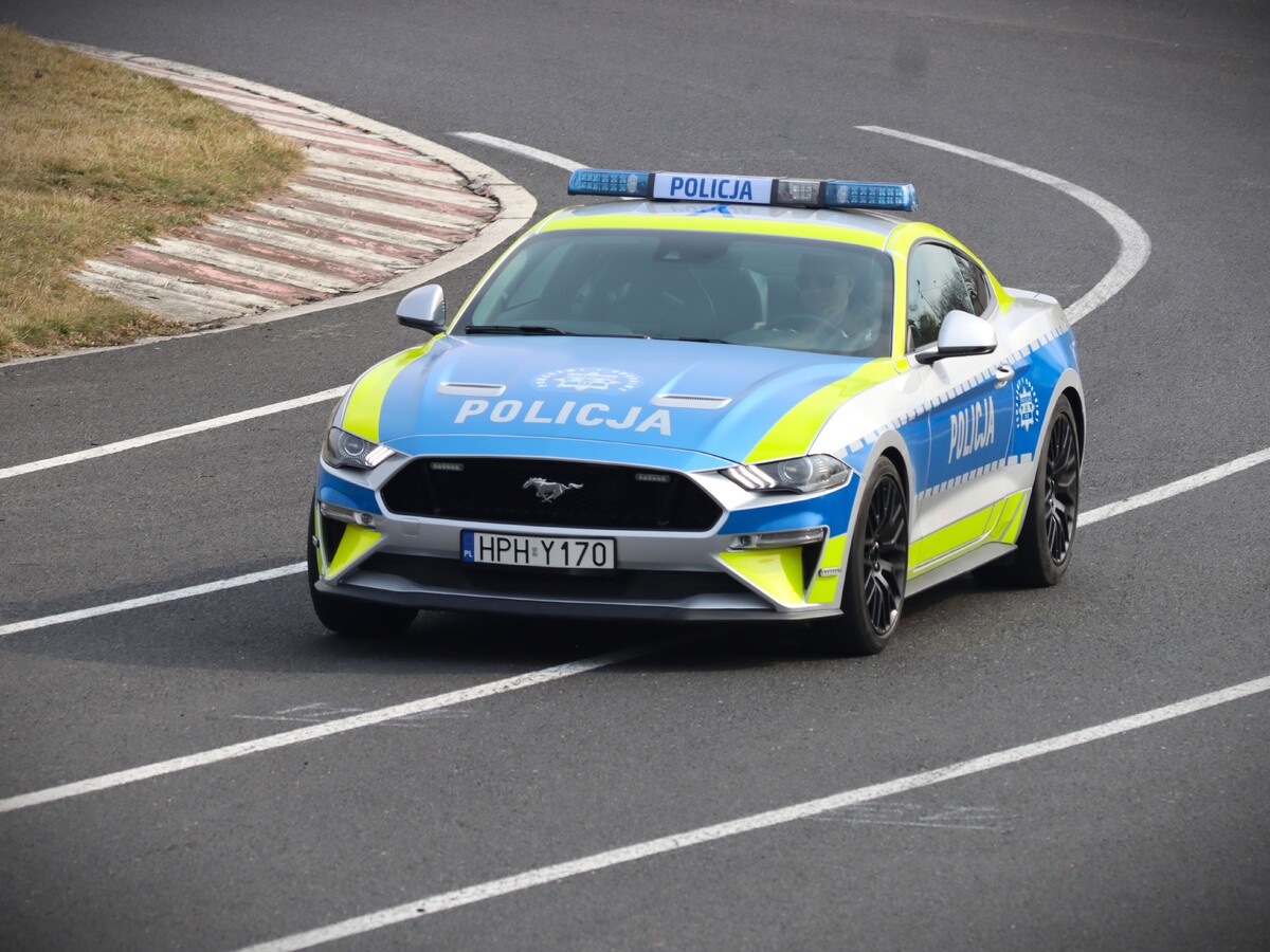 The eight-year-old Ford Mustang is equipped with a 5.0-liter V8 engine producing 450 hp (331 kW). According to the manufacturer, it accelerates from 0 to 100 km/h in under 5 seconds, with a top speed of 249 km/h.